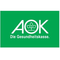 Das Bild zeigt das Logo der AOK Gesundheitskasse